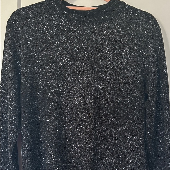 Elegant Black Sparkle Dress - Picture 2 of 9